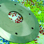 Faca circular industrial
